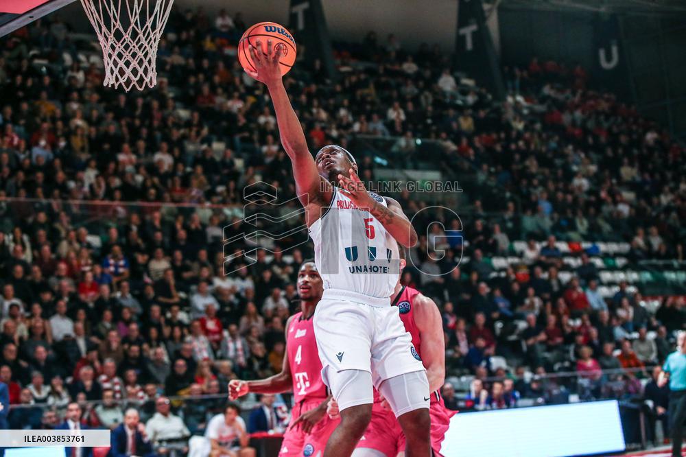BASKET - Champions League - Pallacanestro Reggiana vs Telekom Baskets Bonn
