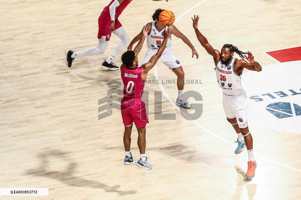 BASKET - Champions League - Pallacanestro Reggiana vs Telekom Baskets Bonn