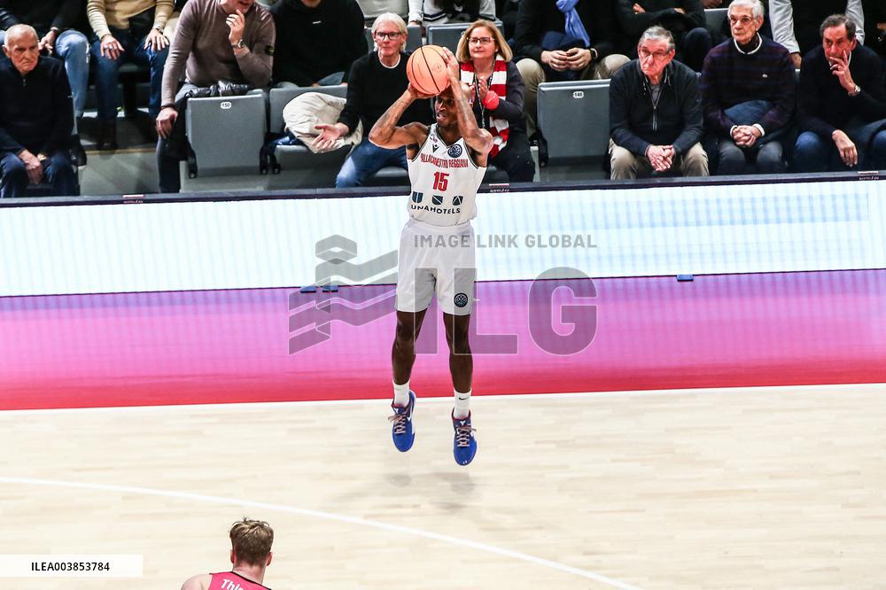 BASKET - Champions League - Pallacanestro Reggiana vs Telekom Baskets Bonn