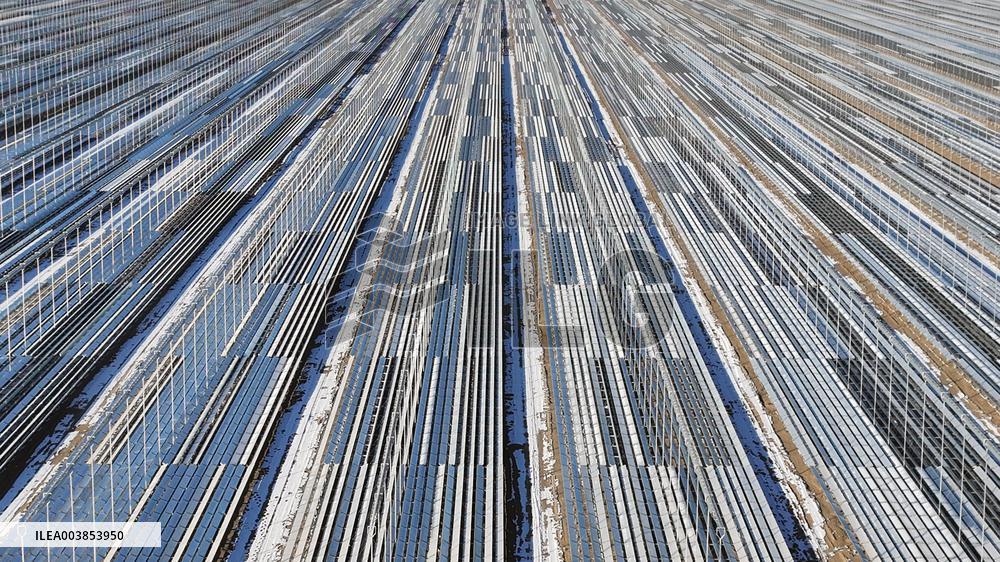 China Largest Solar Thermal Energy Storage Power Station Construction in Hami