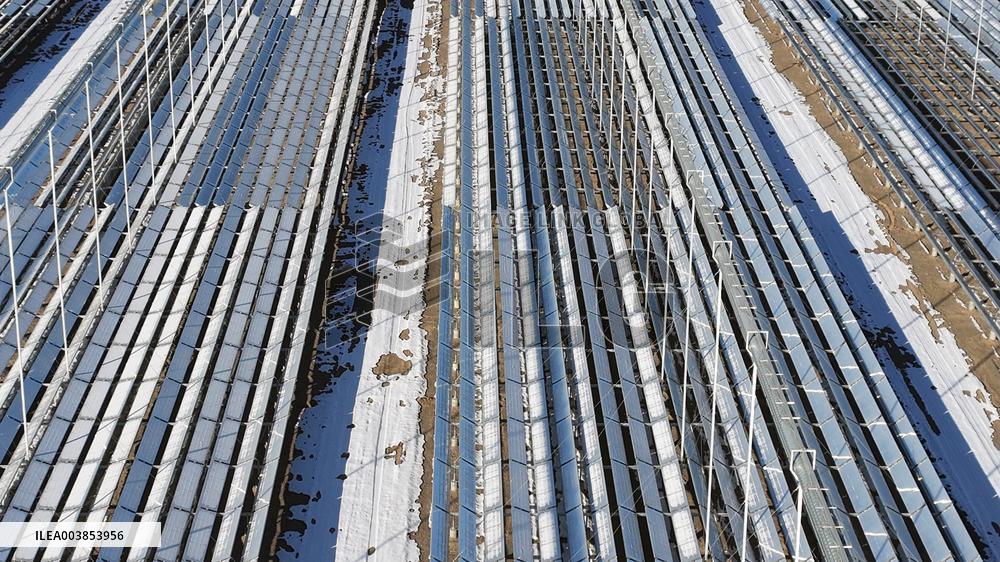 China Largest Solar Thermal Energy Storage Power Station Construction in Hami