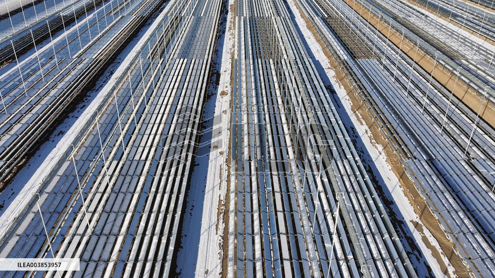 China Largest Solar Thermal Energy Storage Power Station Construction in Hami