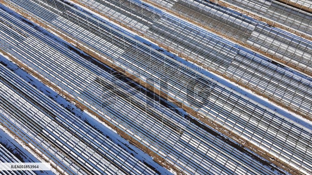 China Largest Solar Thermal Energy Storage Power Station Construction in Hami