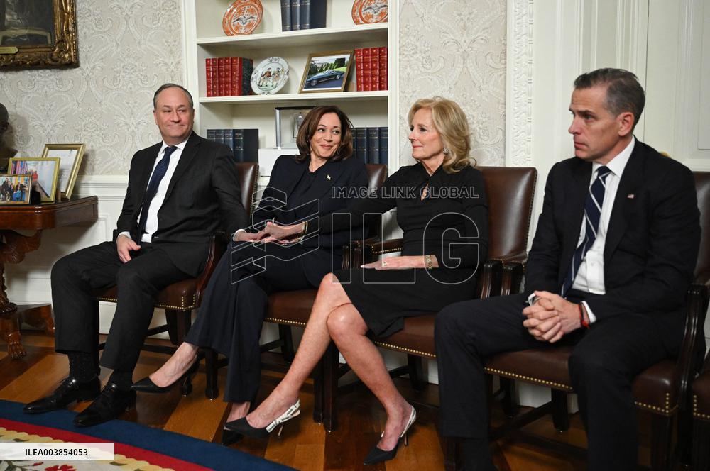 President Biden Gives Farewall Speech in Oval Office Address - DC