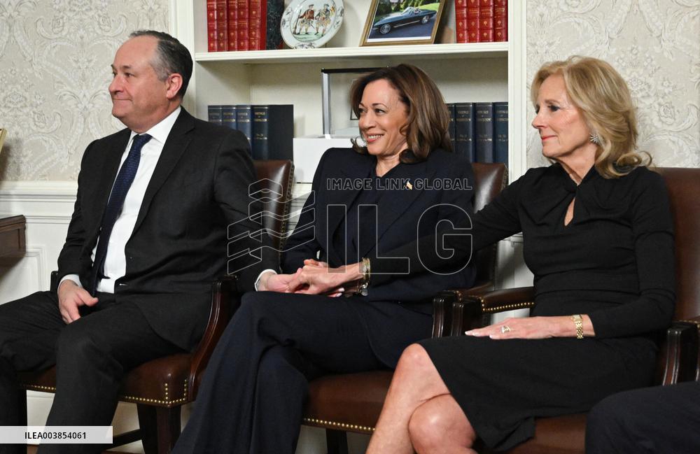 President Biden Gives Farewall Speech in Oval Office Address - DC