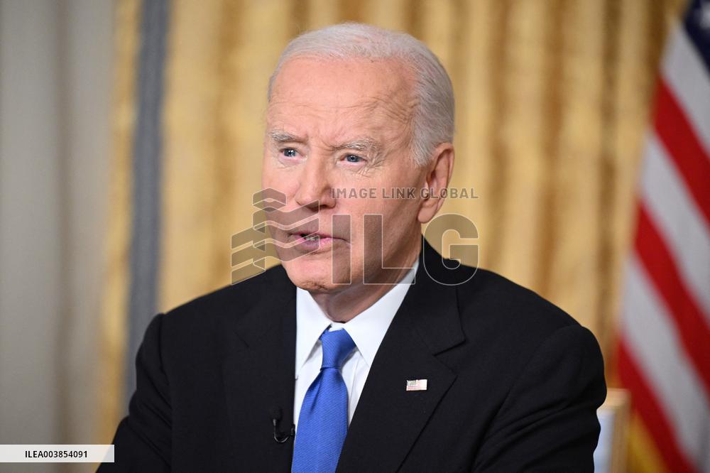President Biden Gives Farewall Speech in Oval Office Address - DC