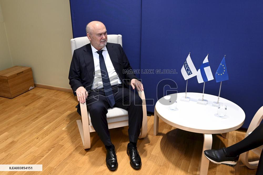 OSCE Secretary General Feridun Sinirlioglu visits Finland