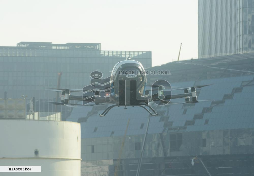 eVTOL EH216-S Public Flight in Shanghai