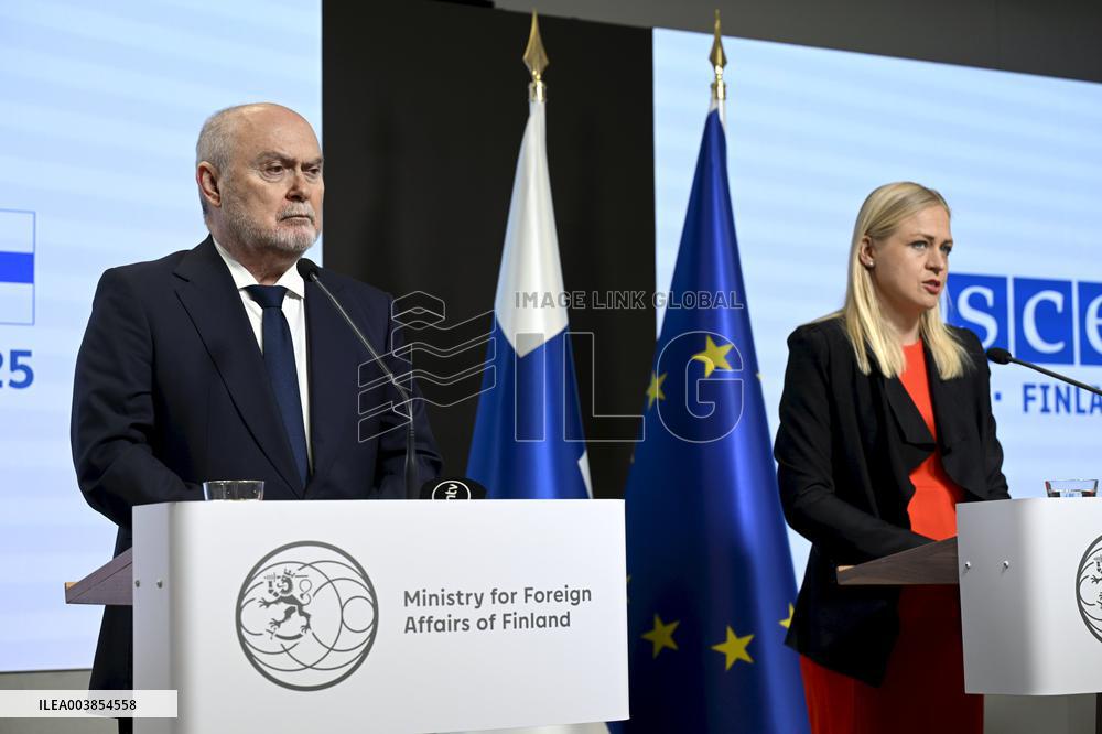 OSCE Secretary General Feridun Sinirlioglu visits Finland