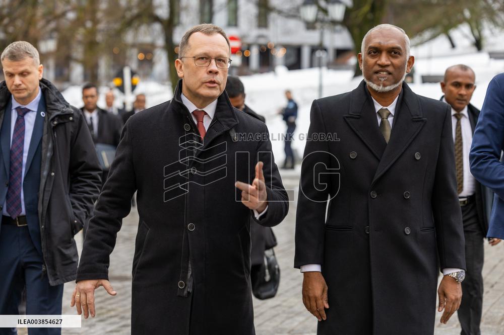Maldives' President makes first visit to Estonia