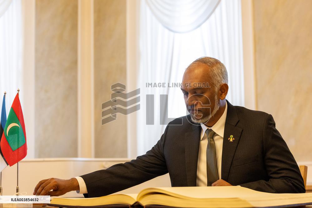 Maldives' President makes first visit to Estonia