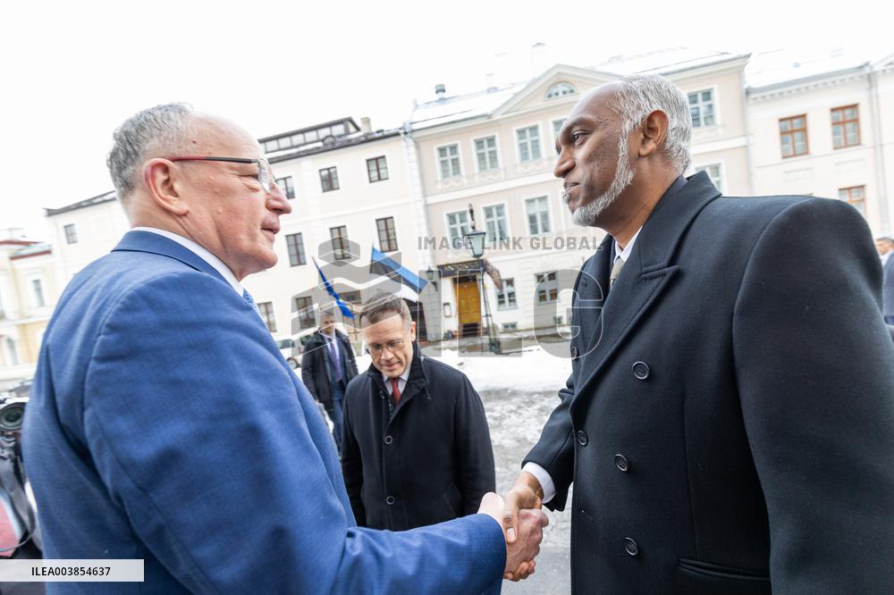 Maldives' President makes first visit to Estonia