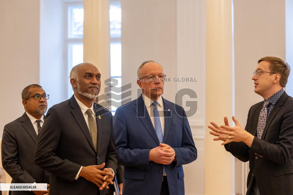 Maldives' President makes first visit to Estonia