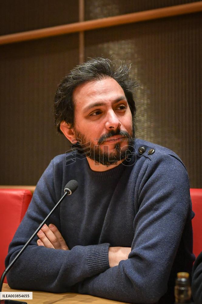 Hearing before the committee of inquiry into violence in film at the National Assembly in Paris FA