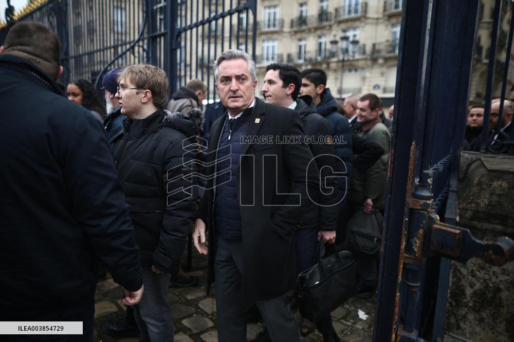 Memorial Service For Jean-Marie Le Pen - Paris