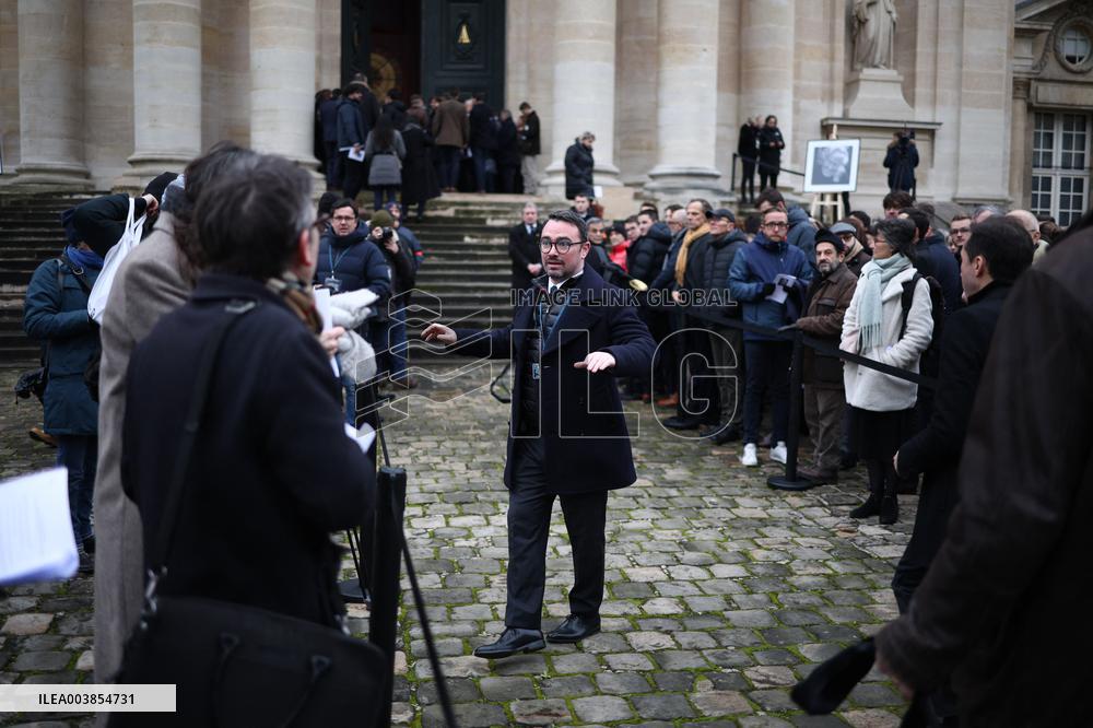 Memorial Service For Jean-Marie Le Pen - Paris