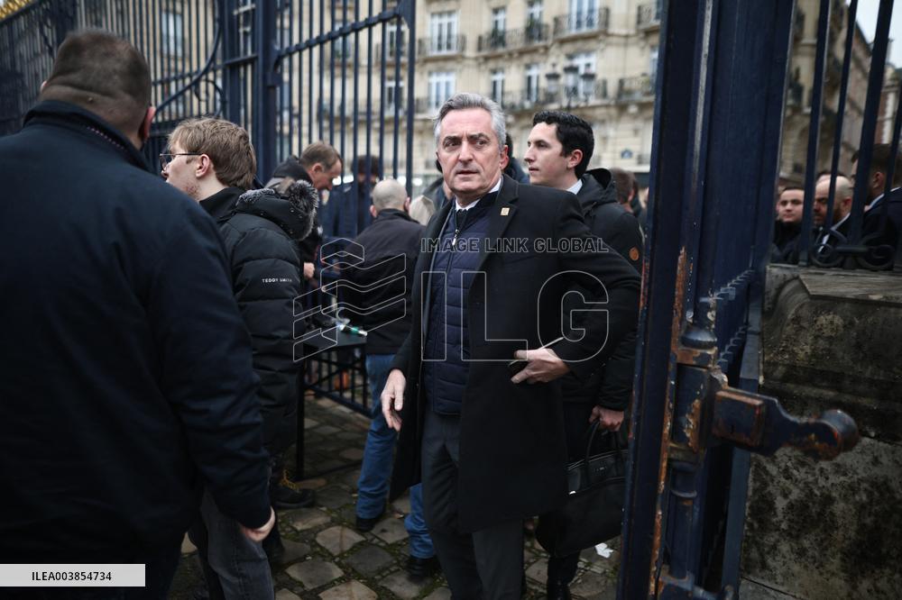 Memorial Service For Jean-Marie Le Pen - Paris