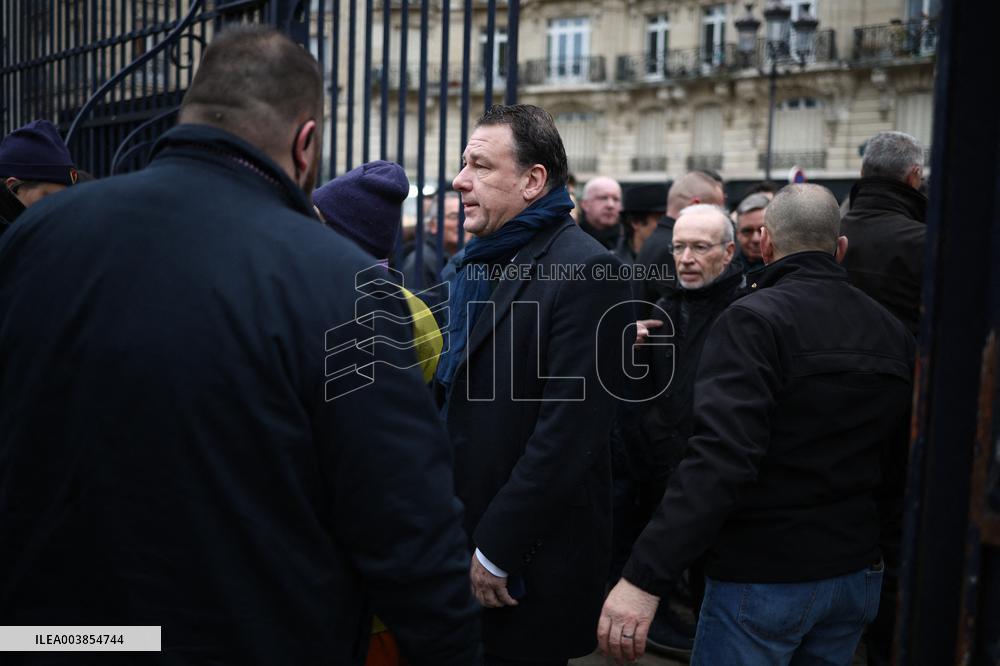 Memorial Service For Jean-Marie Le Pen - Paris