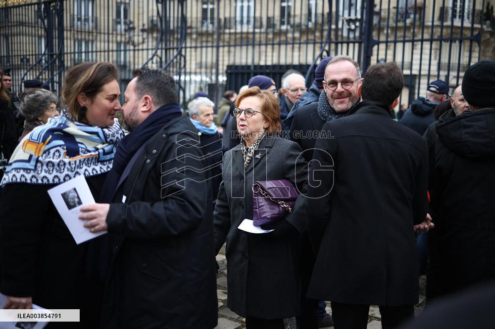 Memorial Service For Jean-Marie Le Pen - Paris