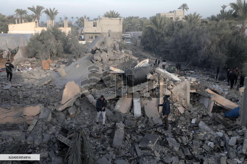 Israel And Hamas Agree To A 42-Day Ceasefire - Gaza