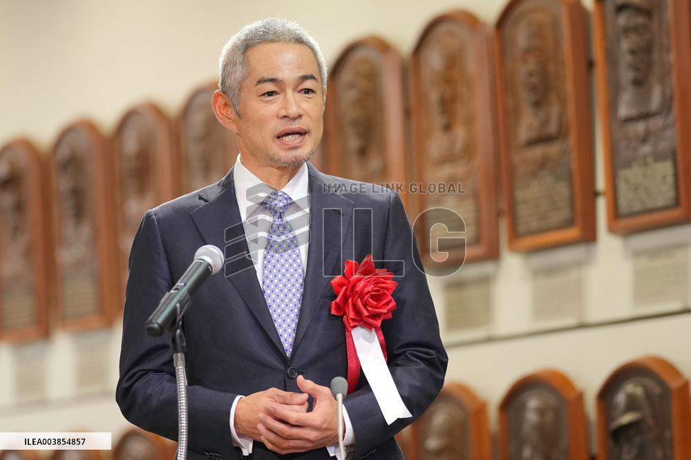 Baseball: Ichiro joins Japan Hall of Fame