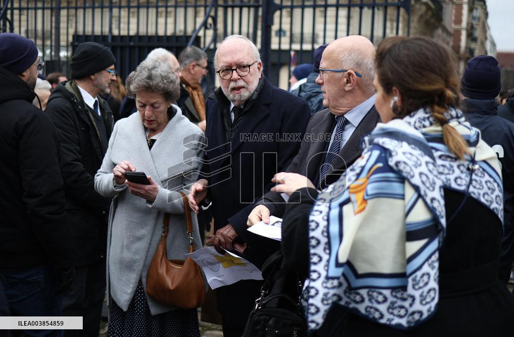 Memorial Service For Jean-Marie Le Pen - Paris