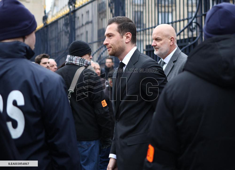 Memorial Service For Jean-Marie Le Pen - Paris