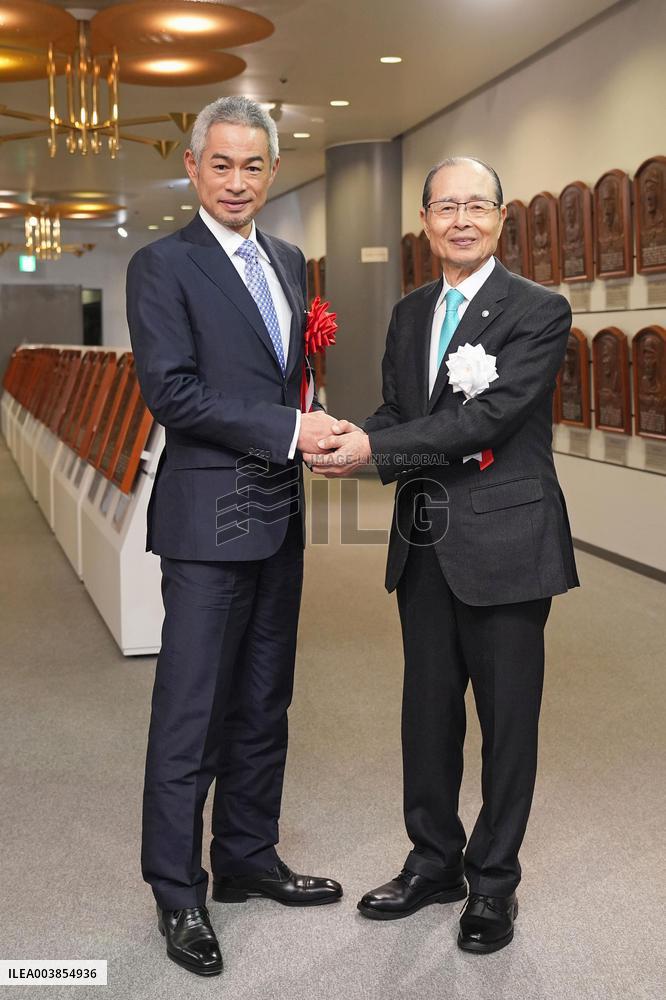 Baseball: Ichiro joins Japan Hall of Fame