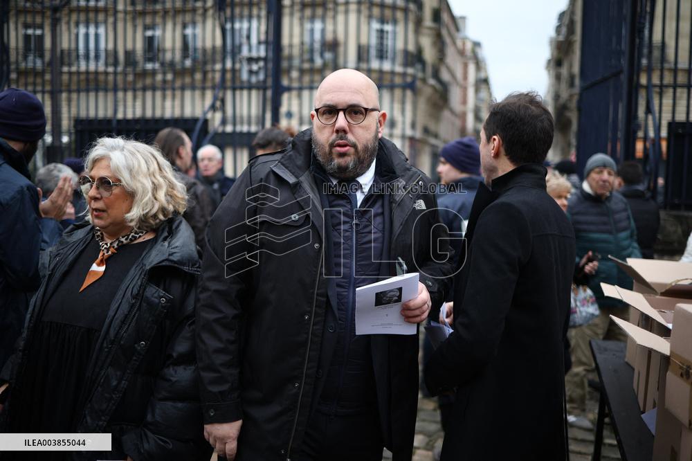 Memorial Service For Jean-Marie Le Pen - Paris