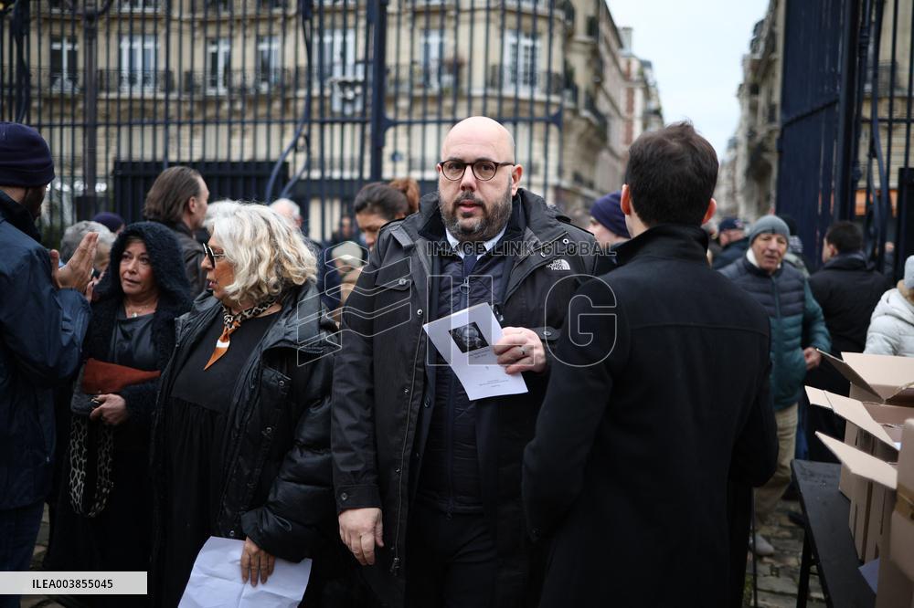 Memorial Service For Jean-Marie Le Pen - Paris