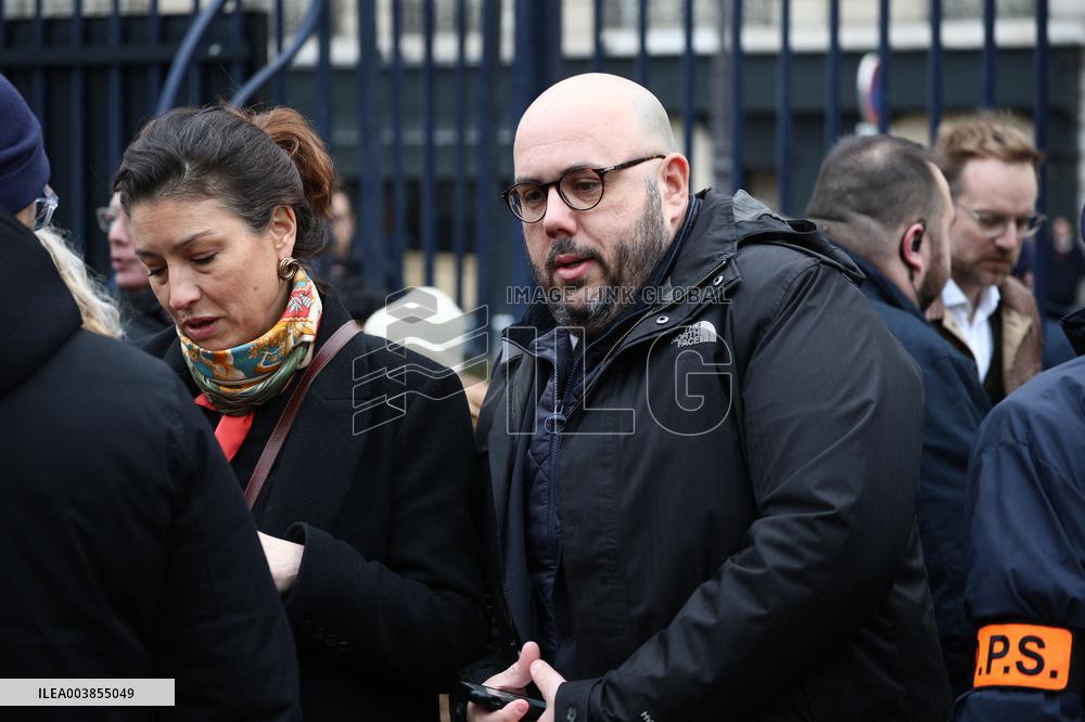 Memorial Service For Jean-Marie Le Pen - Paris