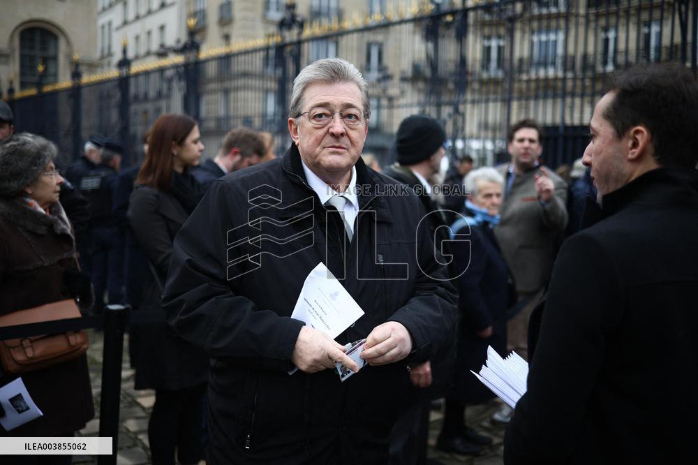 Memorial Service For Jean-Marie Le Pen - Paris