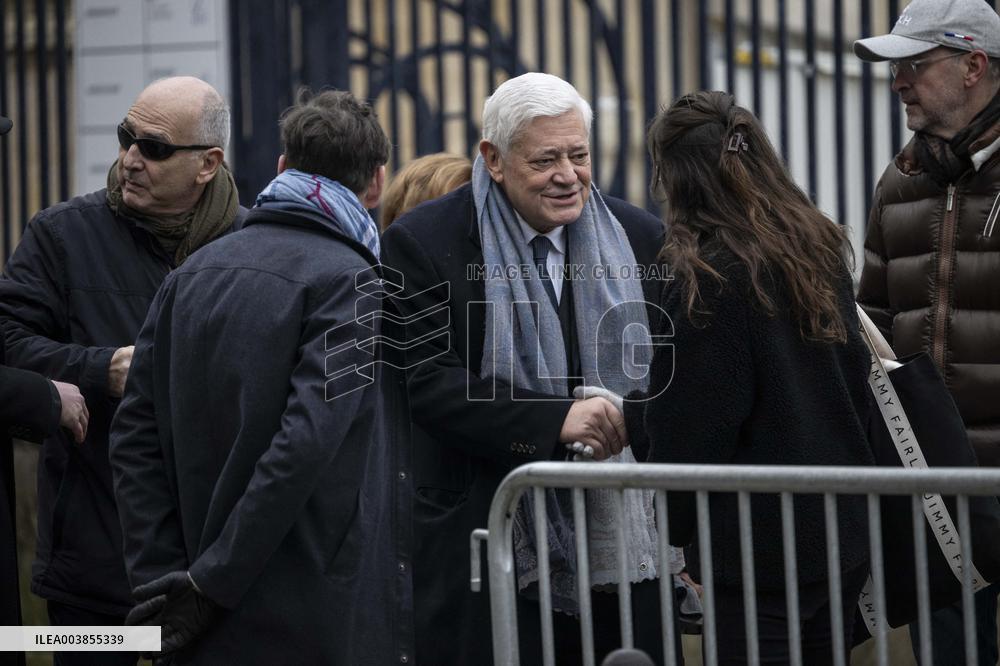 Memorial Service For Jean-Marie Le Pen - Paris
