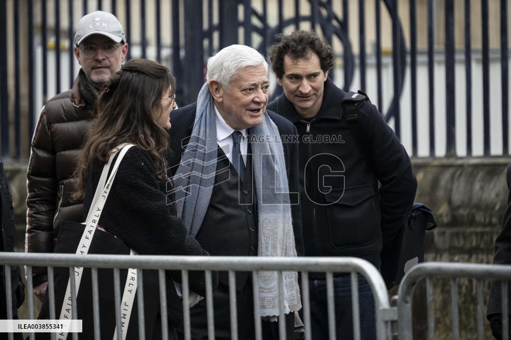 Memorial Service For Jean-Marie Le Pen - Paris