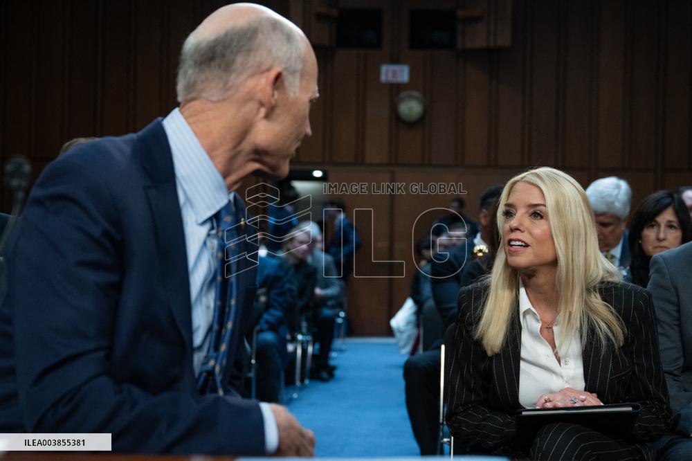 Confimation Hearing For Pam Bondi - DC