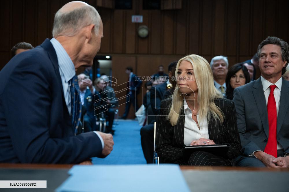Confimation Hearing For Pam Bondi - DC