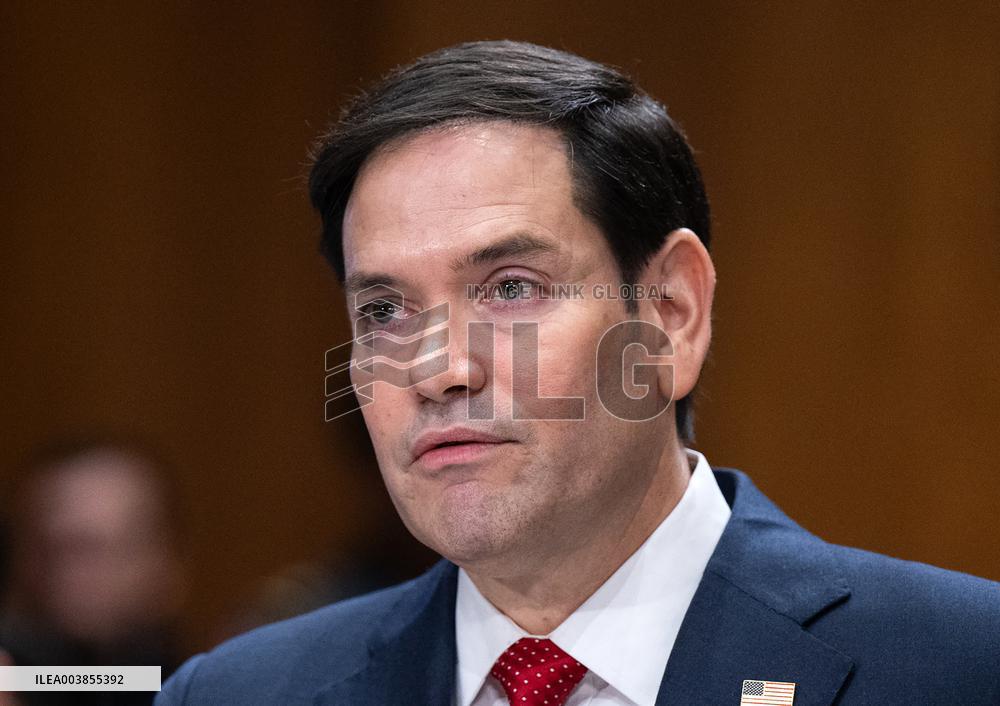 Confimation Hearing For Marco Rubio - DC