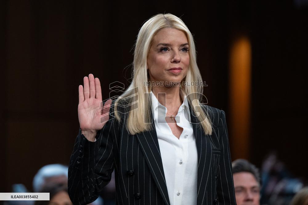 Confimation Hearing For Pam Bondi - DC