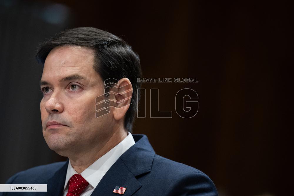 Confimation Hearing For Marco Rubio - DC
