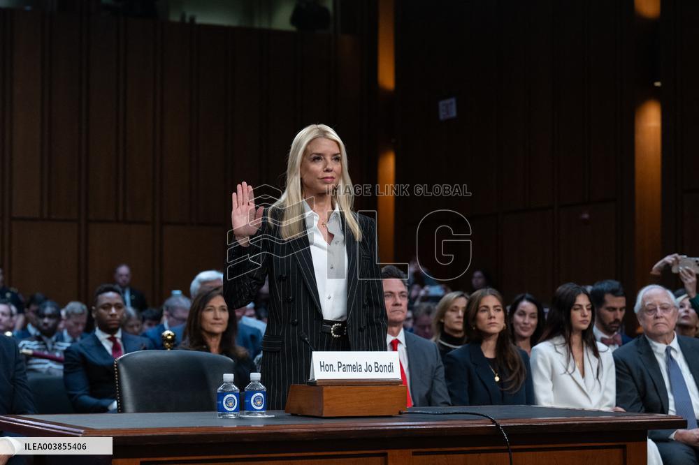 Confimation Hearing For Pam Bondi - DC
