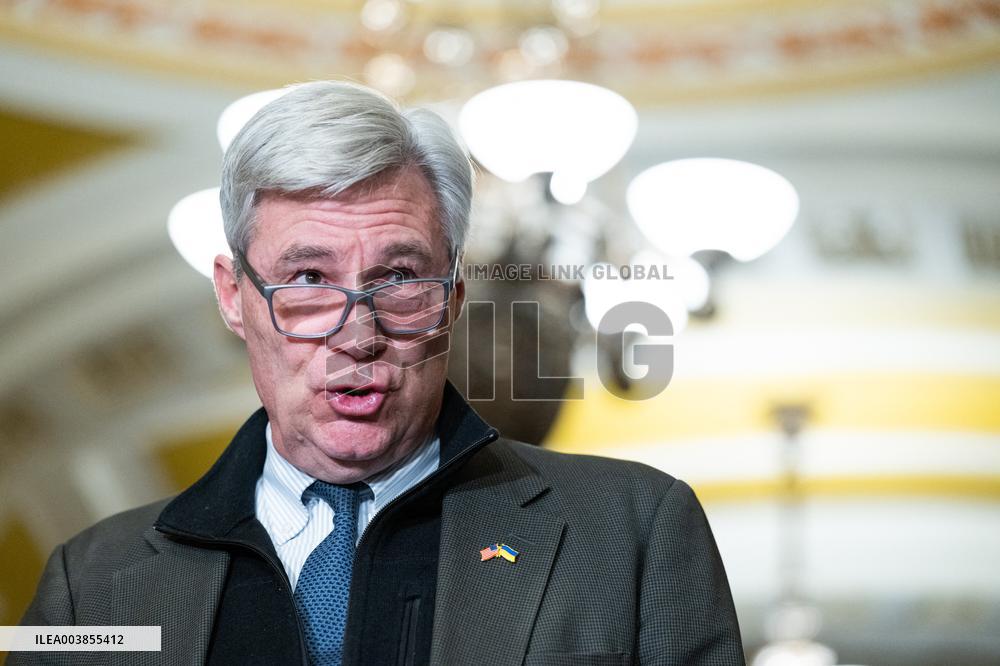 US Senate Democratic Luncheon Press Conference - DC