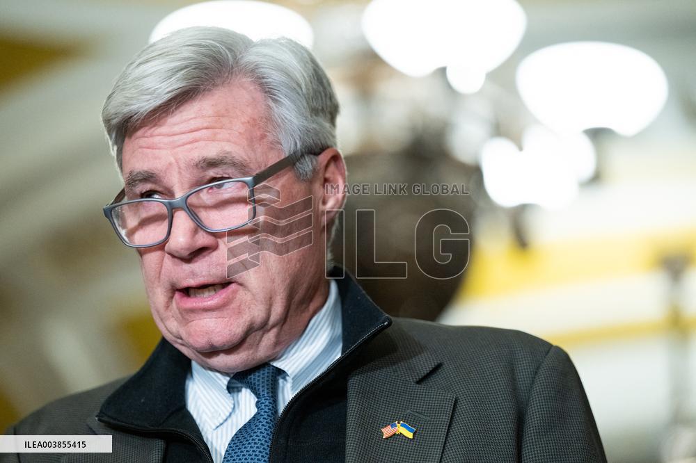 US Senate Democratic Luncheon Press Conference - DC