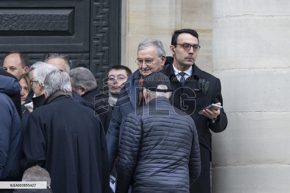 Memorial Service For Jean-Marie Le Pen - Paris