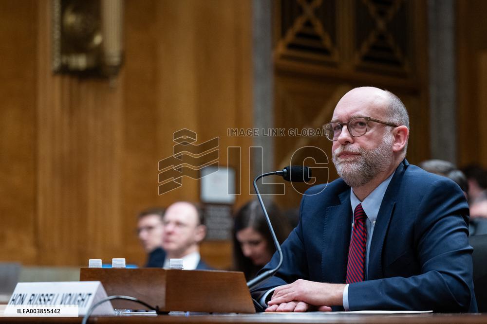 Confimation Hearing For Russell Vought - DC