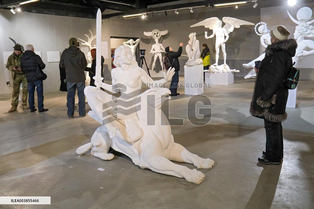 Exhibition of Ukrainian sculptor Anatolii Kushch opens in Kyiv