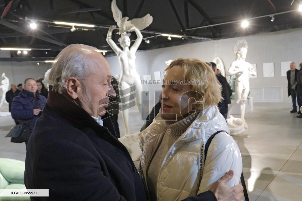 Exhibition of Ukrainian sculptor Anatolii Kushch opens in Kyiv