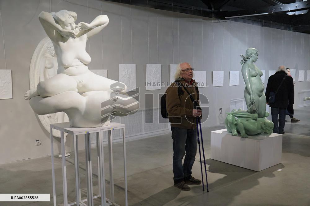Exhibition of Ukrainian sculptor Anatolii Kushch opens in Kyiv