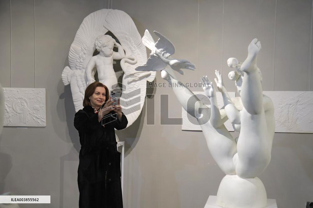 Exhibition of Ukrainian sculptor Anatolii Kushch opens in Kyiv