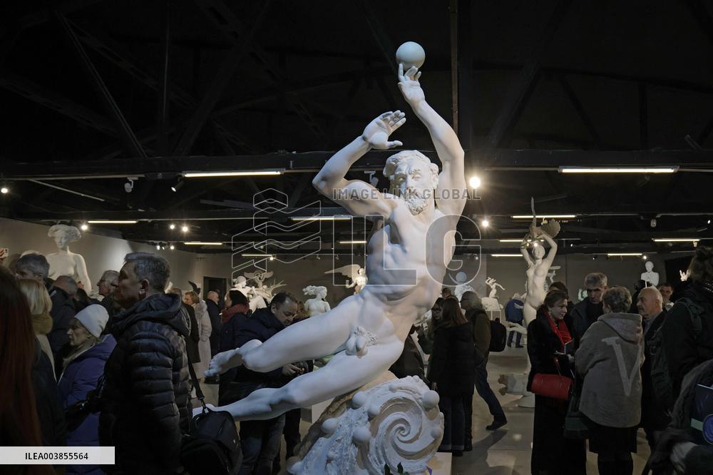 Exhibition of Ukrainian sculptor Anatolii Kushch opens in Kyiv