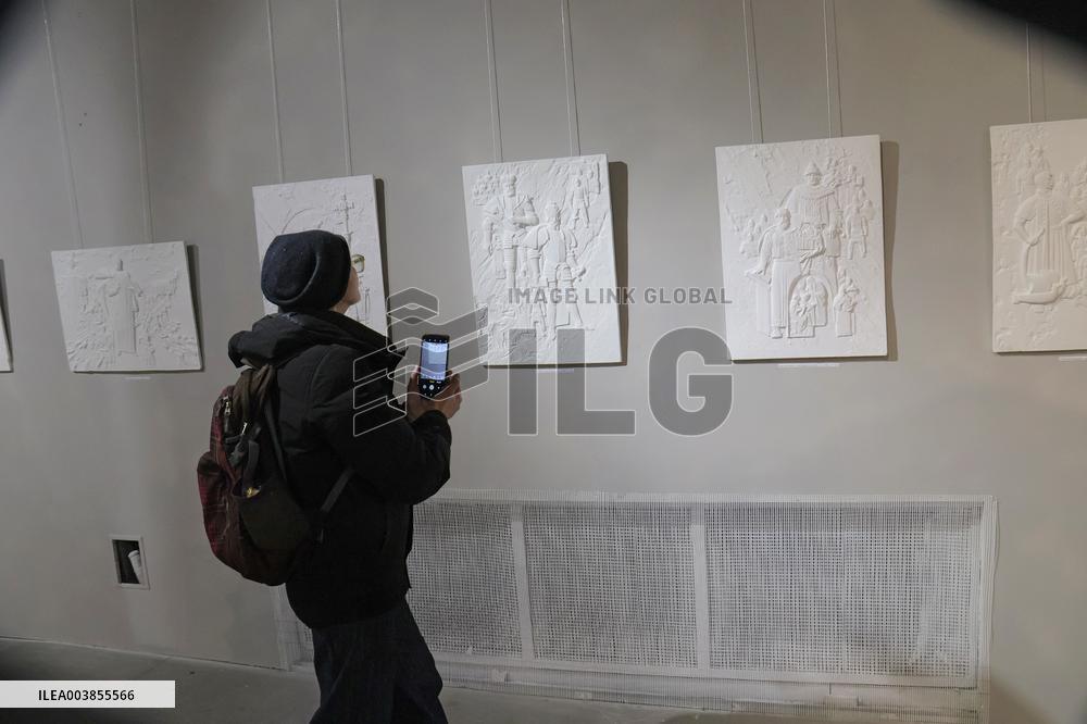 Exhibition of Ukrainian sculptor Anatolii Kushch opens in Kyiv